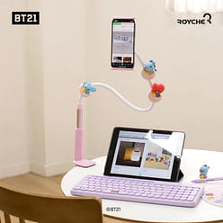 BTS BT21 Official BABY Figure GOOSE NECK Smartphone Mobile Holder Stand KOYA 1.9 lb