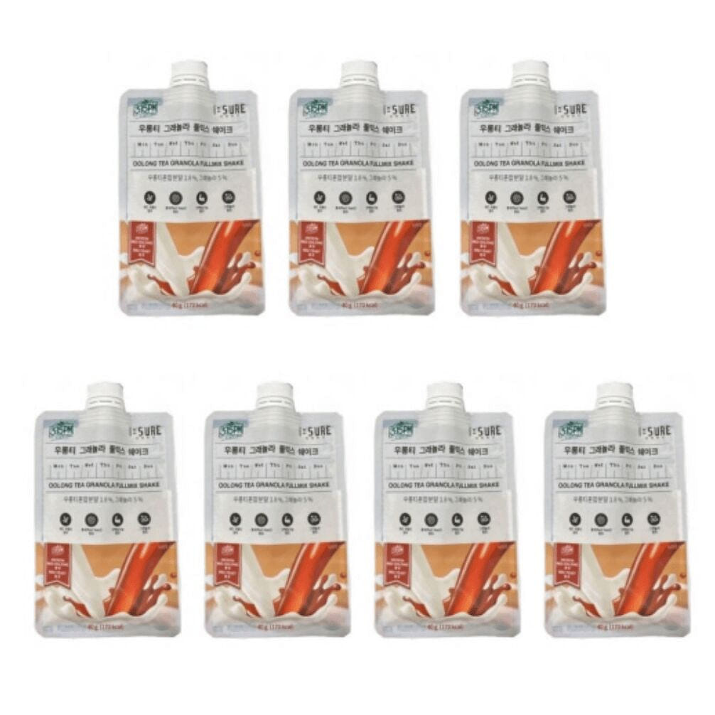 I Sure Oolong Tea Granola Fullmix Shake 7Pcs 280g 1 케이스