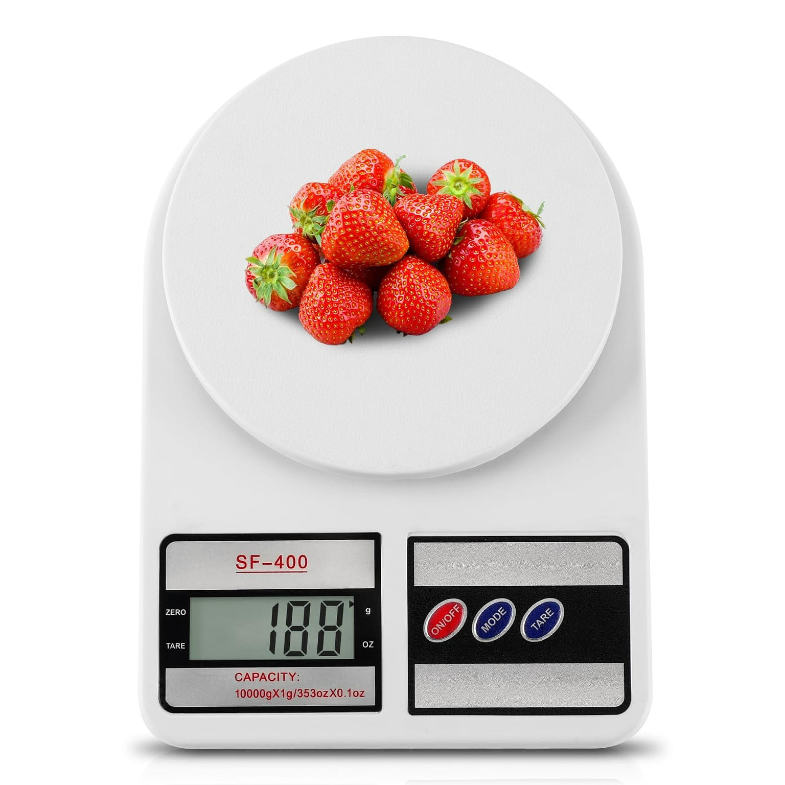 Digital Kitchen Scale 22lb/10kg Food Scale 1 each