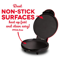 8'' Express Electric Round Griddle for for Pancake 1 each