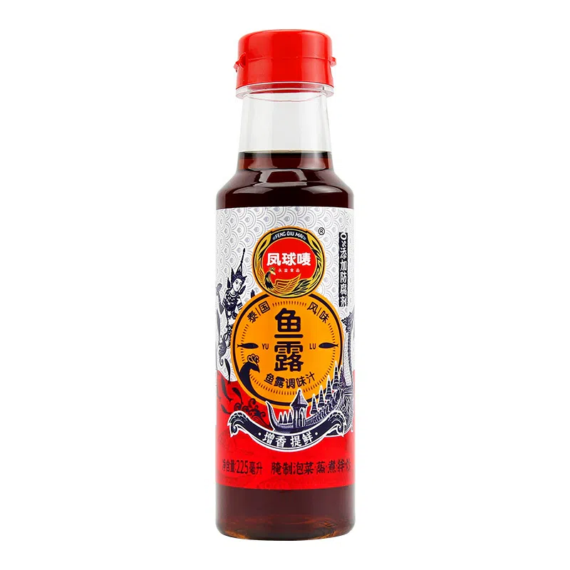 Fengqiu Fish Sauce 225g * 1 Bottle Thai Flavored Shrimp Oil Seasoning 225 กรัม