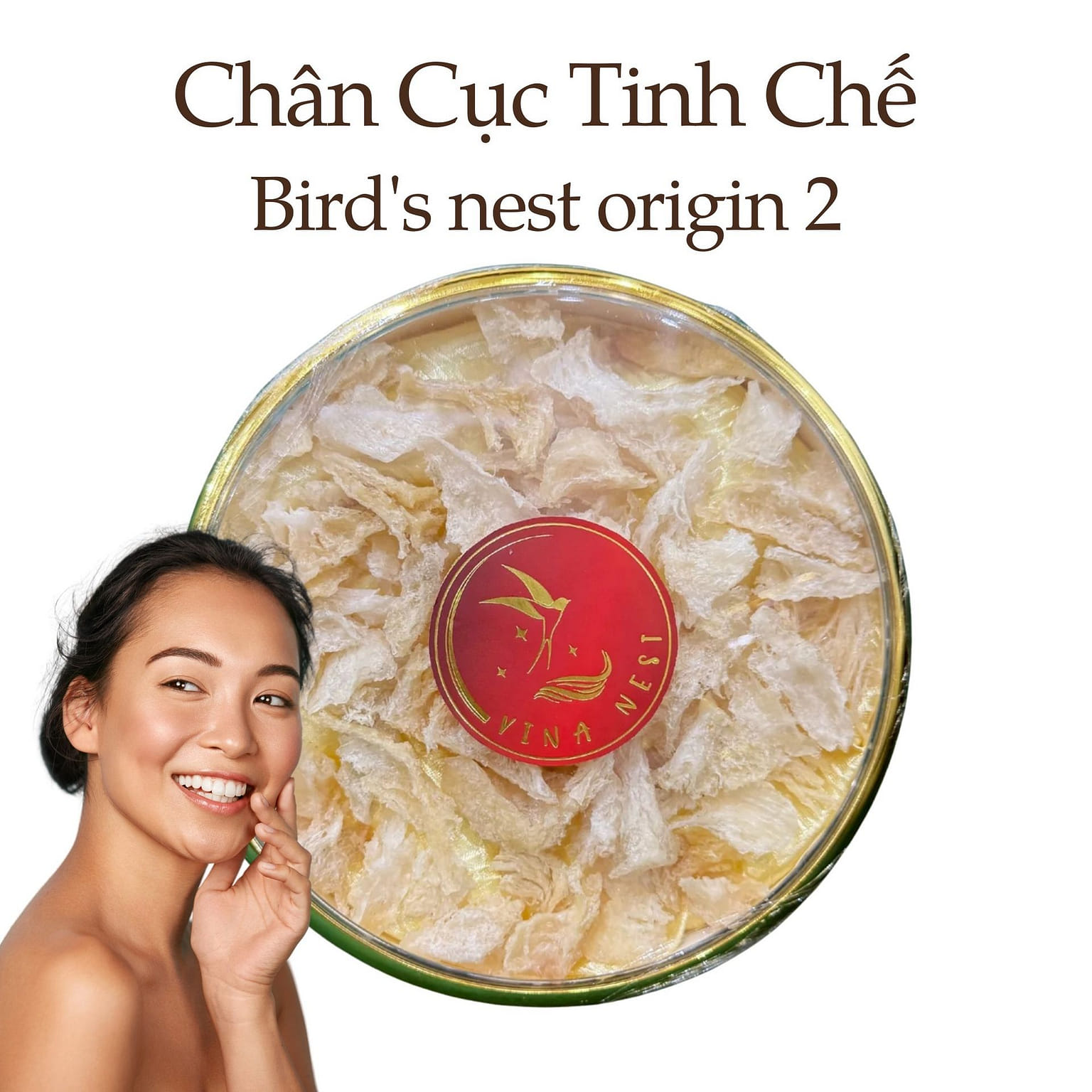 Vinanest Vietnamese Birds Nest Collagen Nourish 100 g