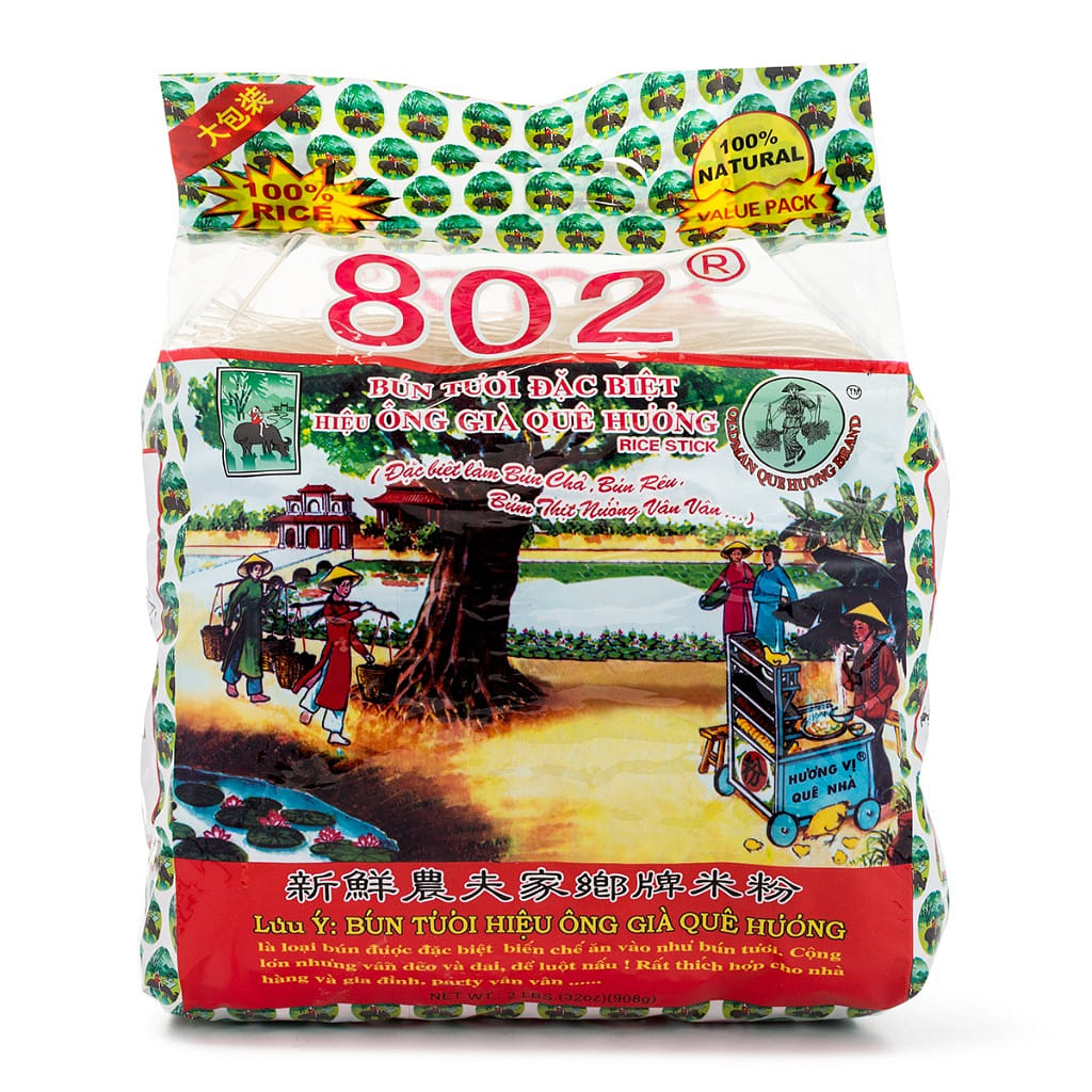 Oldman Que Huong Brand 802 Rice Stick 2 lb