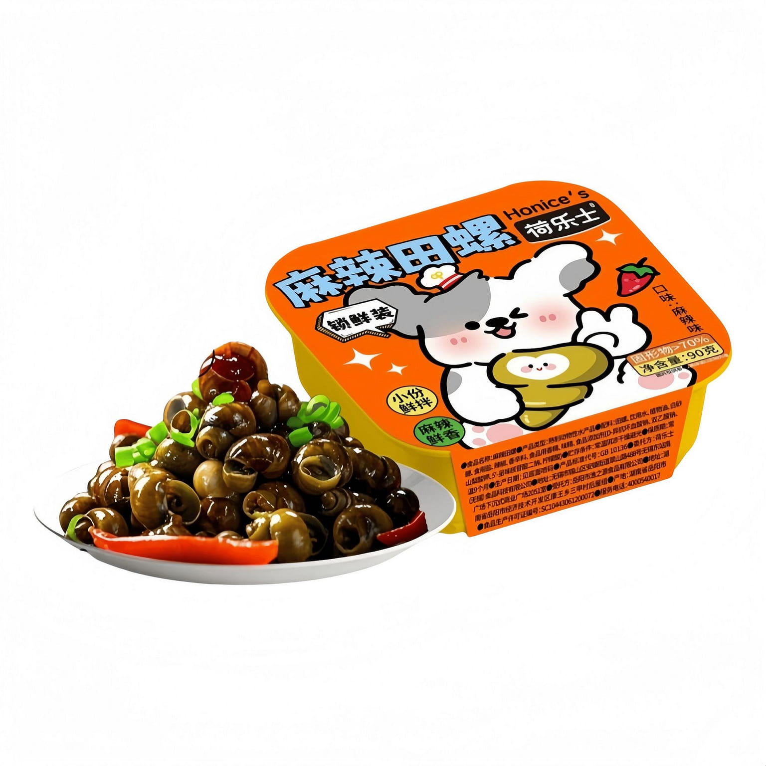 Juicy Spicy Snail in Numbing and Spicy Sauce 90g*4 360 g