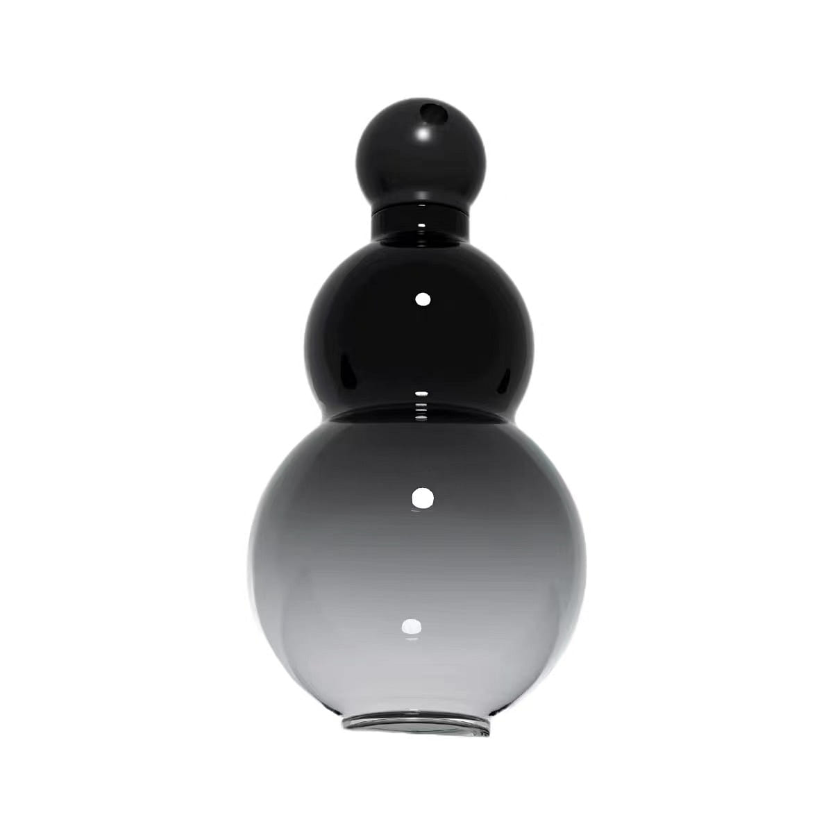 Portable Gourd Portable EDC Kettle Chinese Style Give Gifts-Black 1 개입