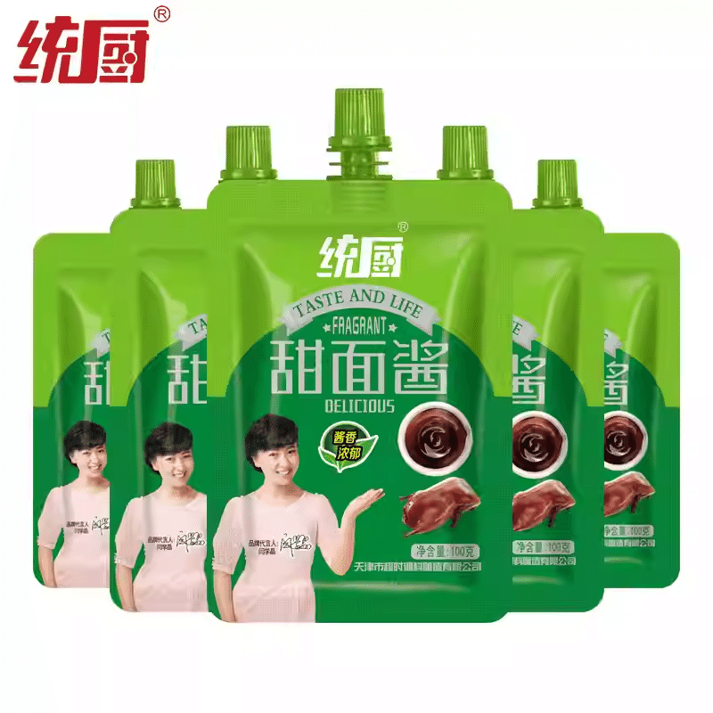 Tianjin Tongchu Sweet Bean Sauce 100g*1 bag 100 g