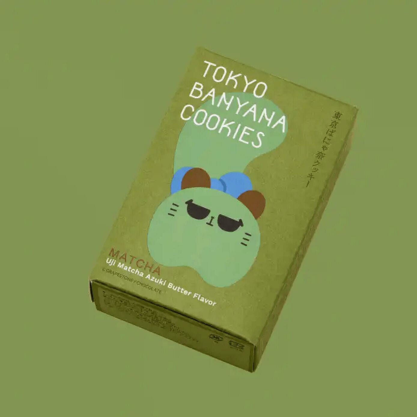 TOKYO BANANA Cookies Matcha Redbean Cheese Flavor 1 케이스