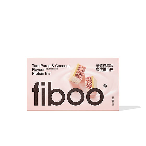 weee_bakery_FIBOO Protein Bars #Taro Puree & Coconut Flavor3ps 75 g