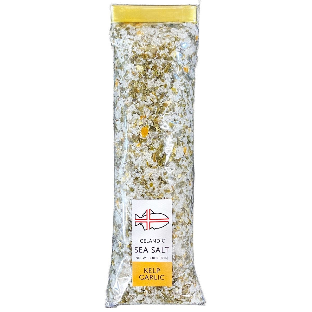 Kelp Garlic - Icelandic Sea Salt 80gr Cellophane Bag 1 개