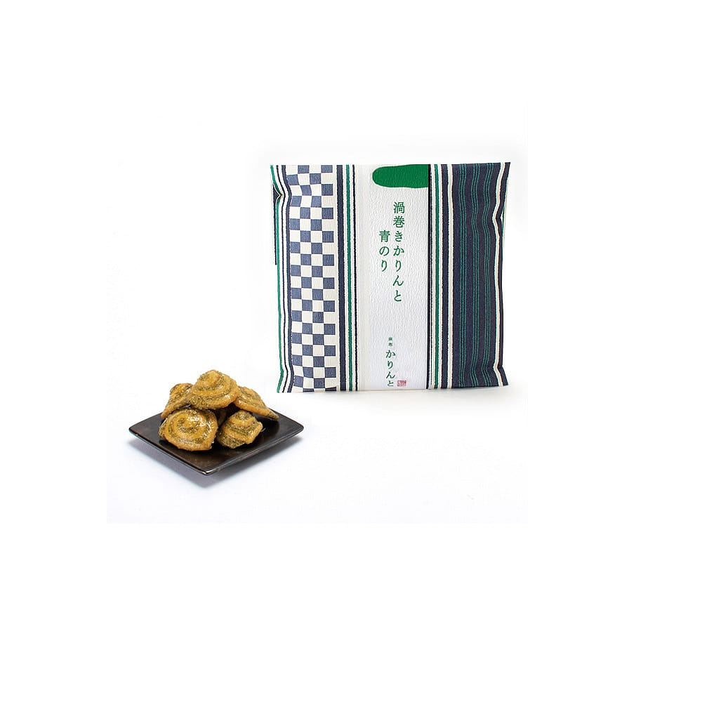 AzabuJuban Spiral Karintou with Nori Bagged 60 กรัม