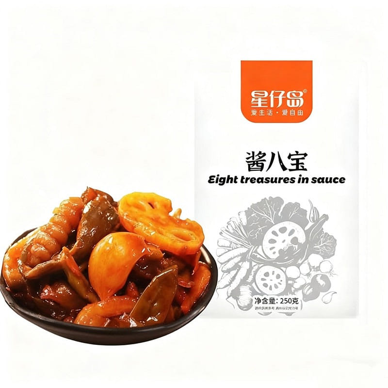 Xingzai Island Eight Treasure Sauce Vegetables 250 g