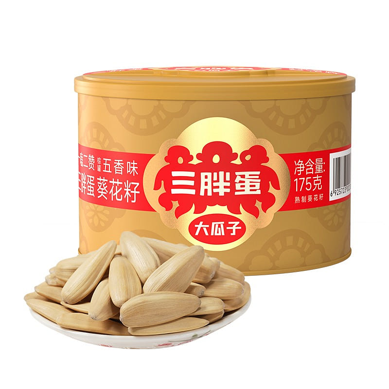 Sanpangdan Five-Spice Flavor sunflower seeds 175g 1 กระป๋อง