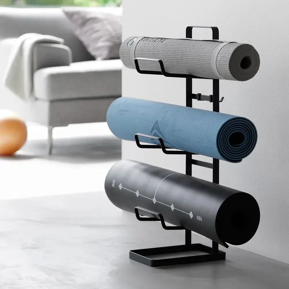 Fitness Equipment Storage Rack - Steel Black 1 개