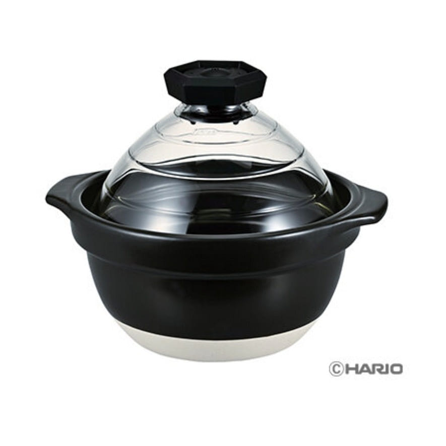 HARIO GohanGama Ceramic Rice Cooker Large 1 each