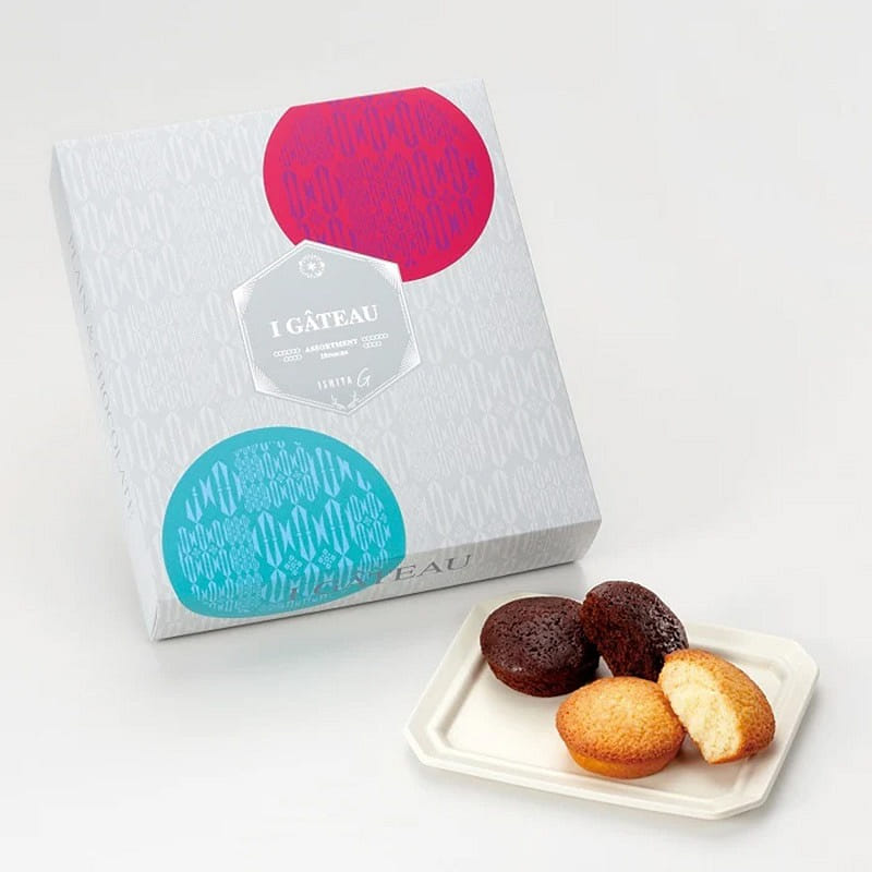 Hokkaido Shiroi Koibito ISHIYA I Gateau Cake(White&Milk Chocolate) 10 pieces 1 กล่อง