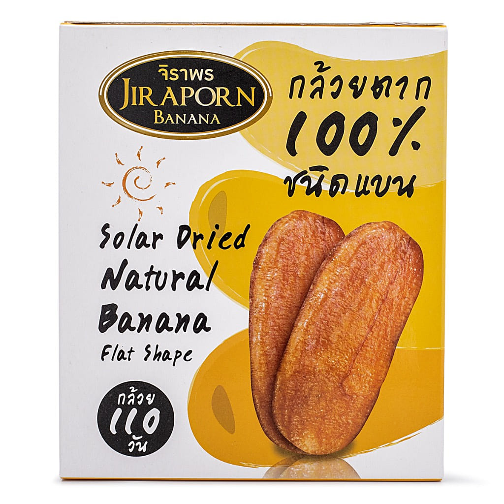 Jir Aporn 태양 건조 바나나 240 그램*20 팩