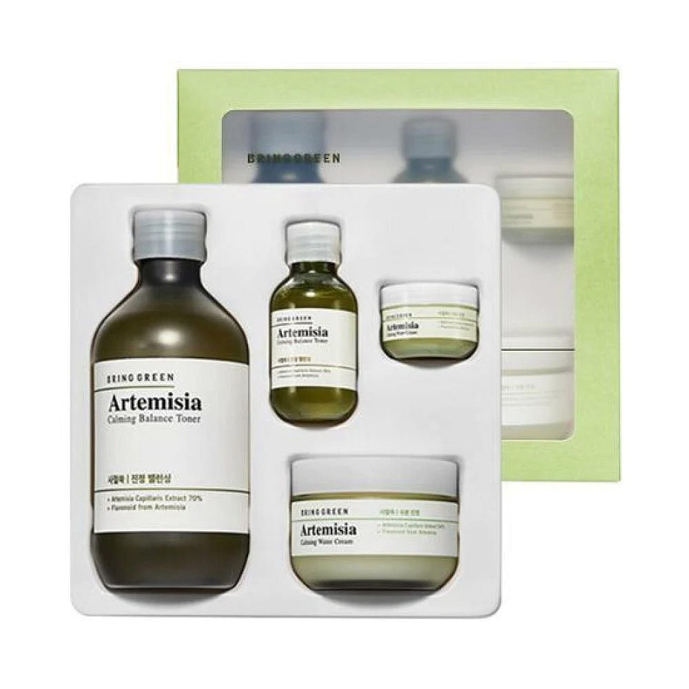BRING GREEN Artemisia Calming Balance Toner&Water Cream Set 340 ml