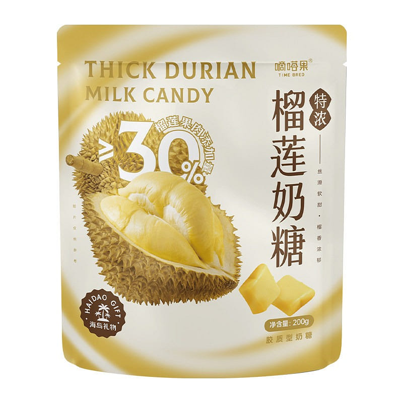 Dida Fruit Extra Rich Durian Milk Candy 200g 200 g