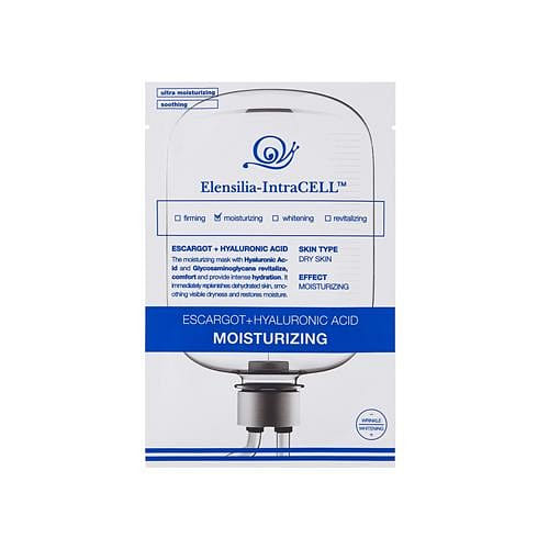 Elensilia IntraCELL Escargot + Hyaluronic Acid Moisturizing- 1 Box of 10 Sheets 25 มิลลิลิตร