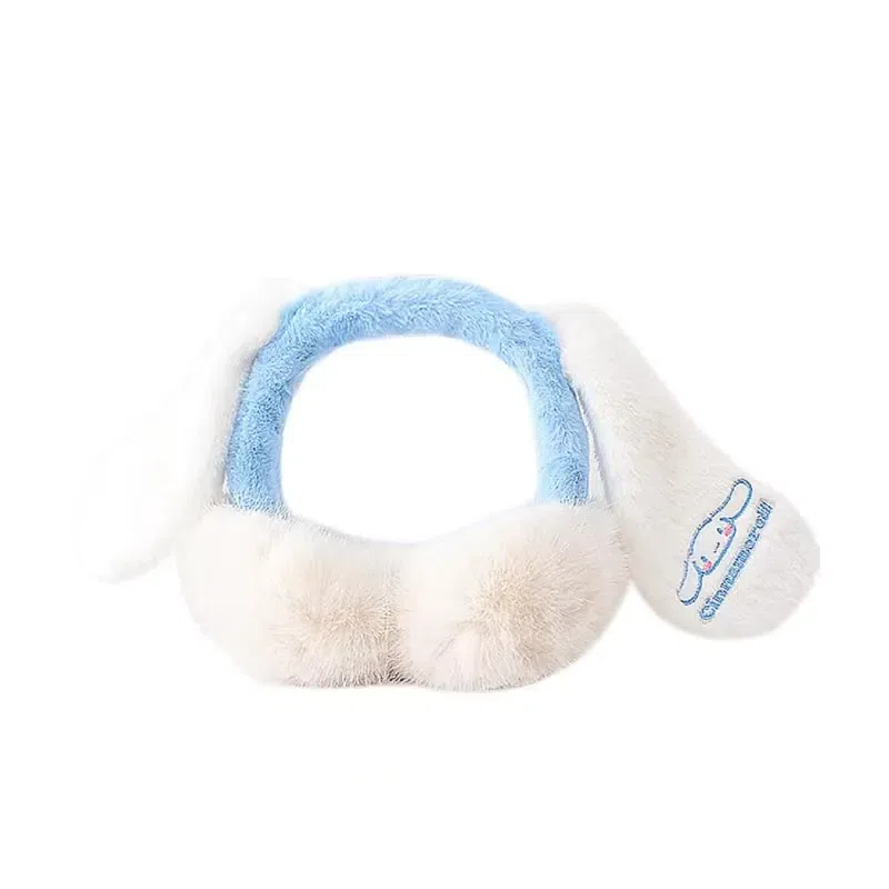 Sanrio Children's Plush Folding Earmuffs For Winter Warmth -Cinnamoroll 1 phần