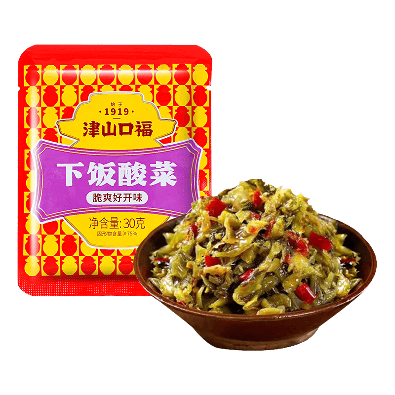 津山口福下饭酸菜 30 克