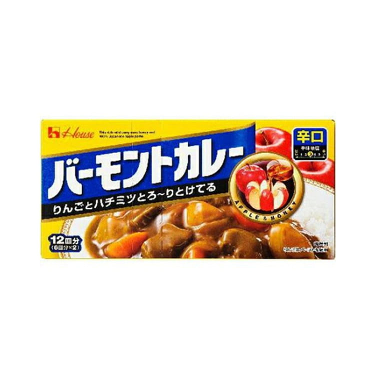 ハムモンドカレー ハウス食品 バーモントカレー 辛口 230g - Weee!