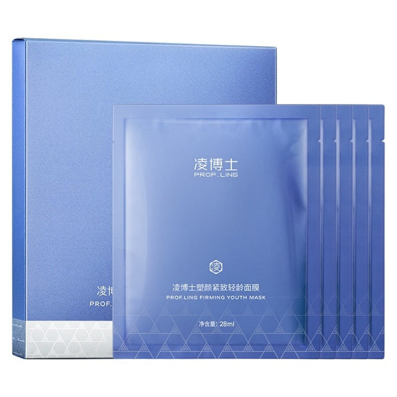 PROF.LING Moisturizing Firming and Anti Wrinkle Facial Mask 5 pieces 0.4 libra(s)