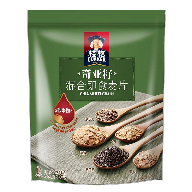 Chia seed mixed oatmeal 420g*1 bag 420 그램