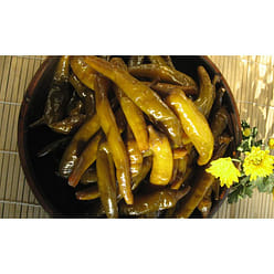 청양골 청양고추 장아찌 500 그램