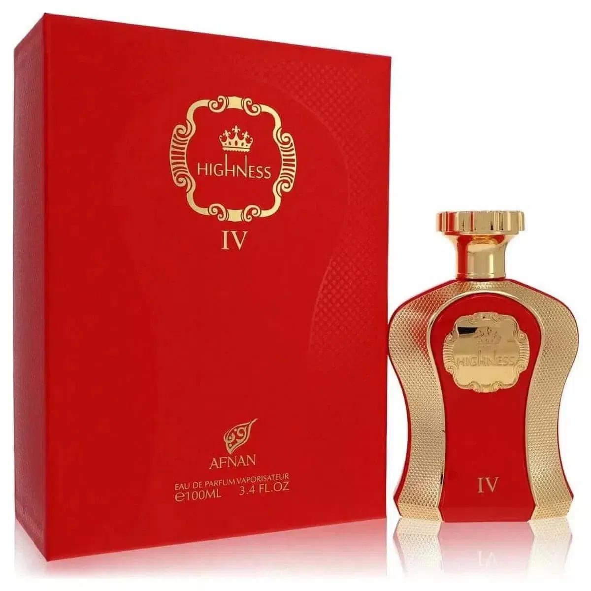 Highness IV Red by Afnan perfume for women EDP 3.3 1 แพ็ค