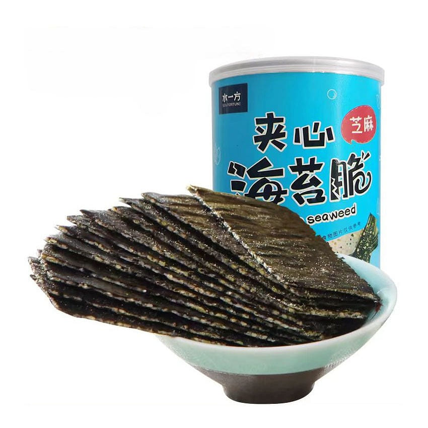 Filled with seaweed and sesame crisps 40g*1 can 40 그램