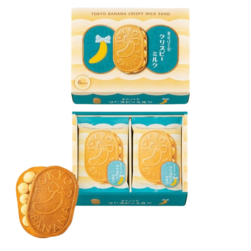 Milk Sandwich Biscuits 6 Pieces 1 개