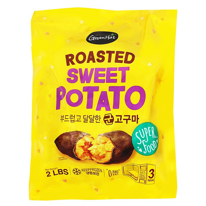 Batata Dulce Asada Green Hat, Congelada 2 libra(s)