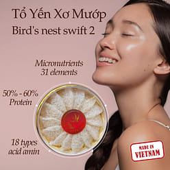 Vinanest Vietnamese Birds Nest USDA FDA 100 g