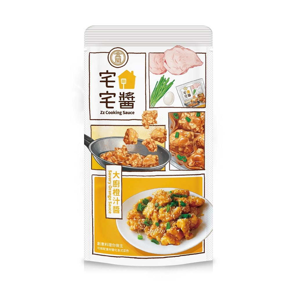 KIMLAN - Zz Cooking Savory Orange Sauce 110g 1 개