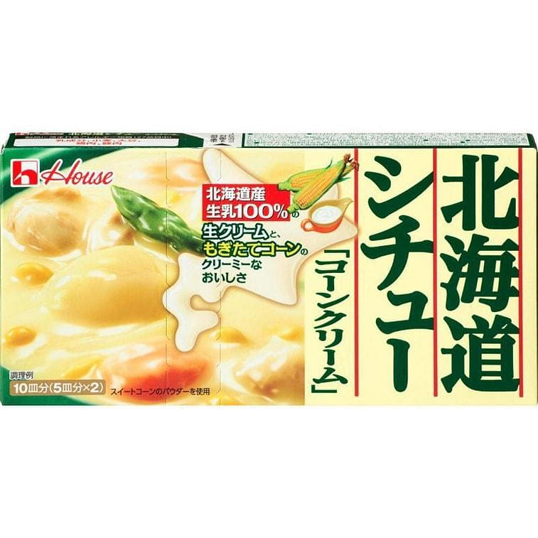 HOUSE JAPAN HOUKAIIDO Stew Corn Cream 180 그램