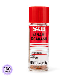 S&B Shichimi Powder (Nanami Togarashi) 7 spices chili powder 0.52 oz*160 pack