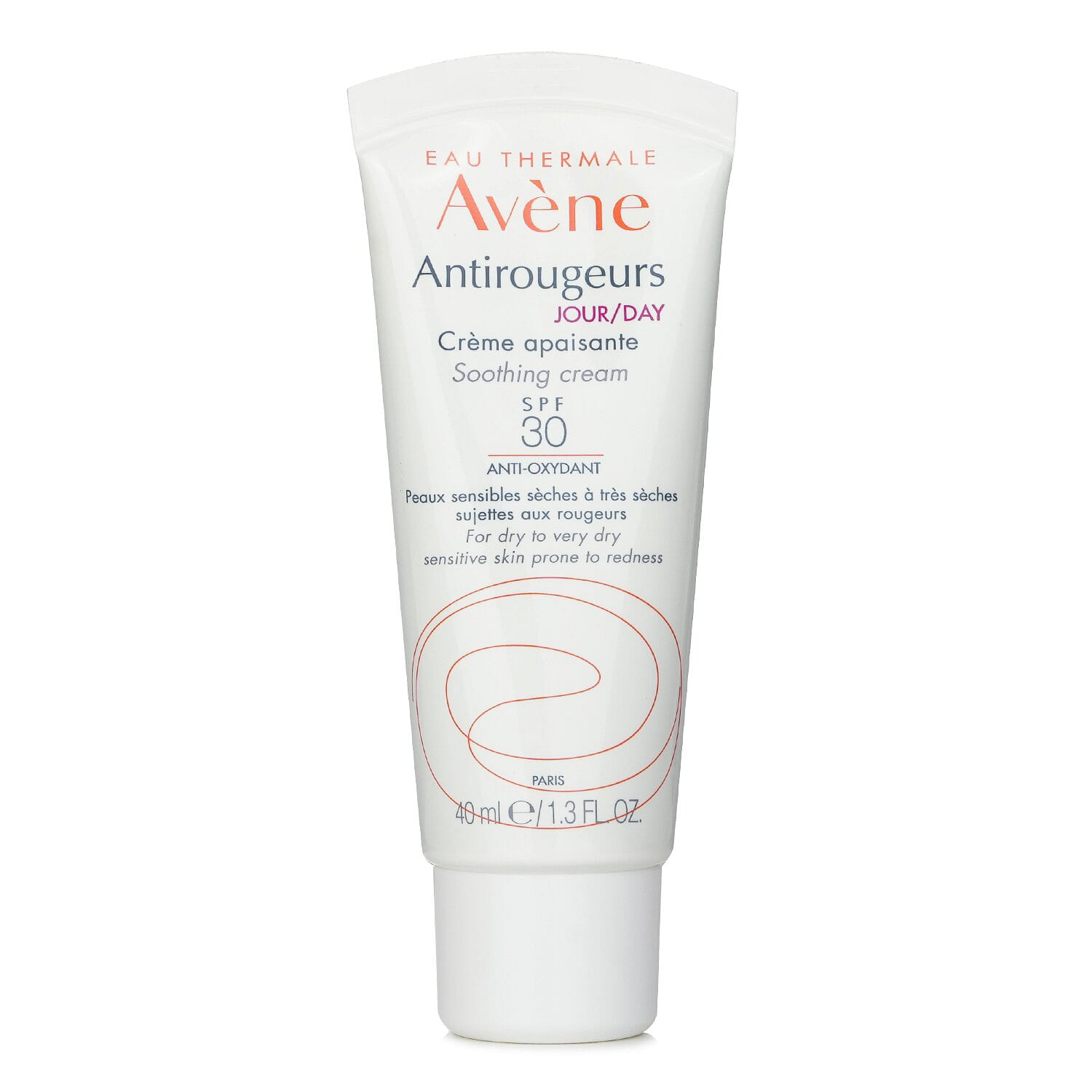 Avene Antirougeurs DAY Soothing Cream SPF 30 - For Dry to Very Dry Sensitive Skin Prone to Redness 40ml/1.3oz 40 밀리리터