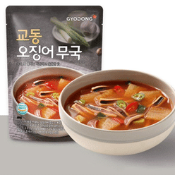 [Korea Direct ] Gyodong Squid Radish Soup 500g, 4 packs 2000 g