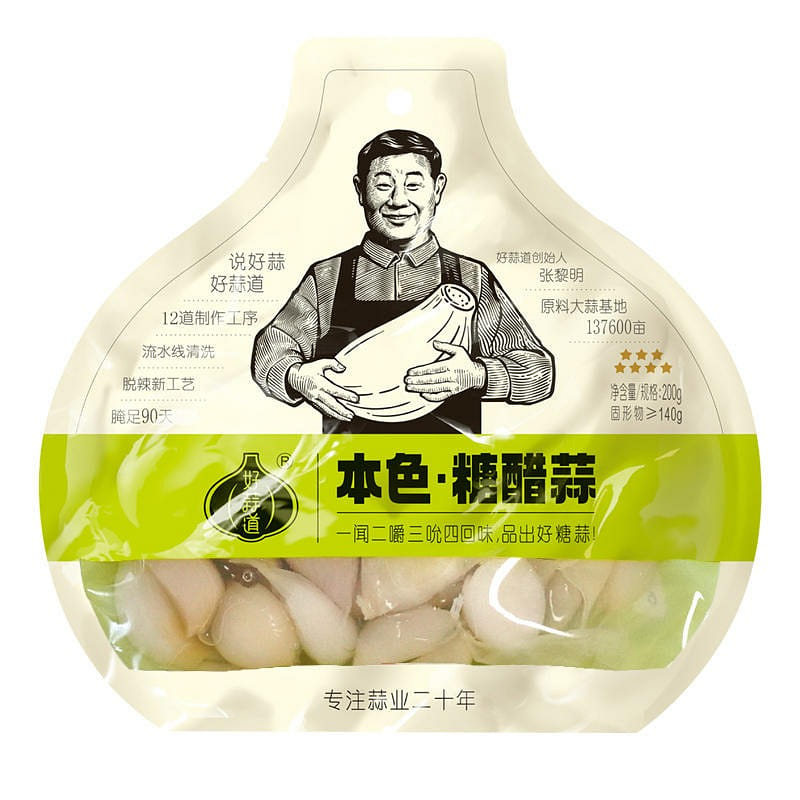 2 bags natural sweet and sour garlic sour and crispy mouth fo 400 그램