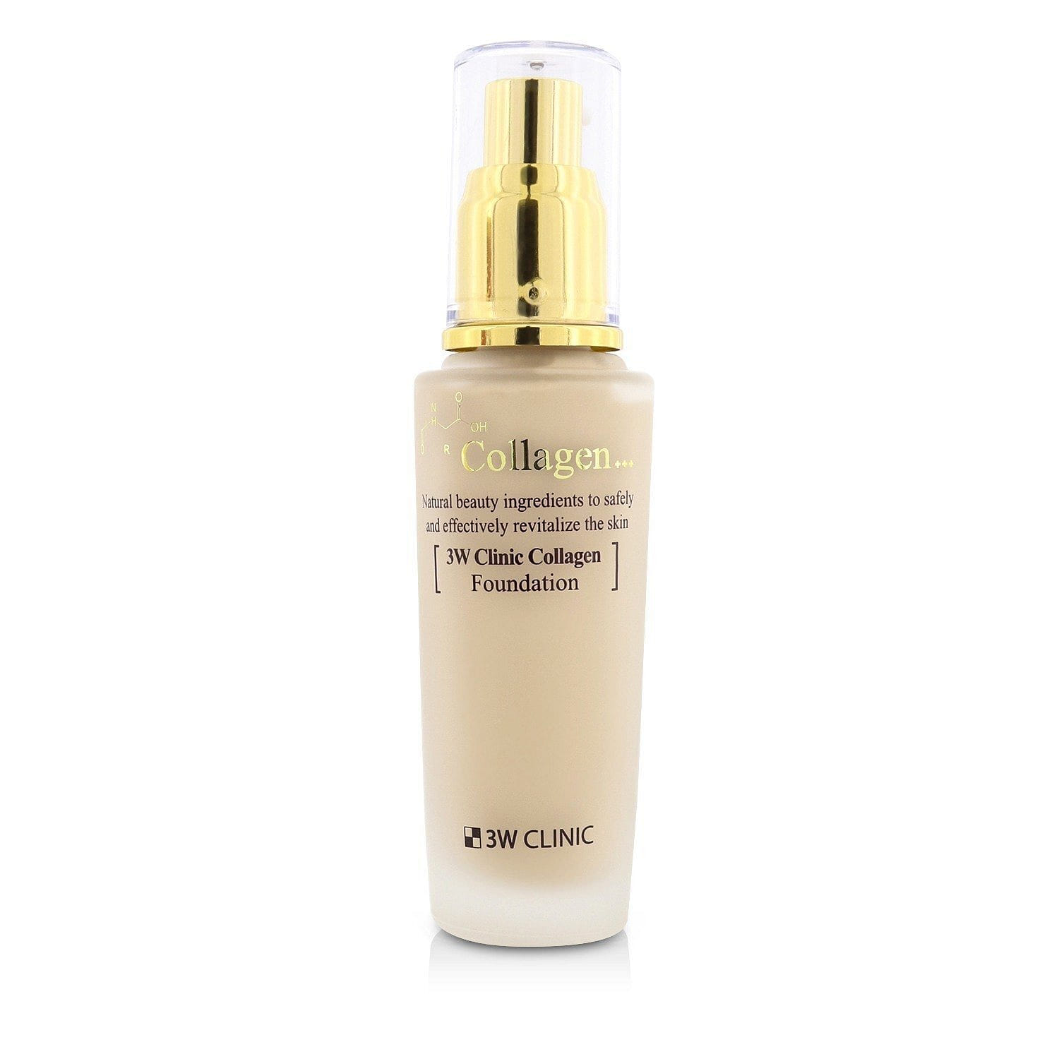 3W 診所  膠原蛋白粉底液 - # 21 (Transparent Beige)  50ml/1.67oz 50 毫升