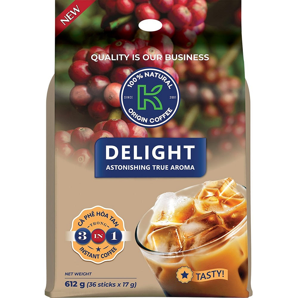Phuc Sinh K Coffee Delight 3 In1 Bag 36 개입
