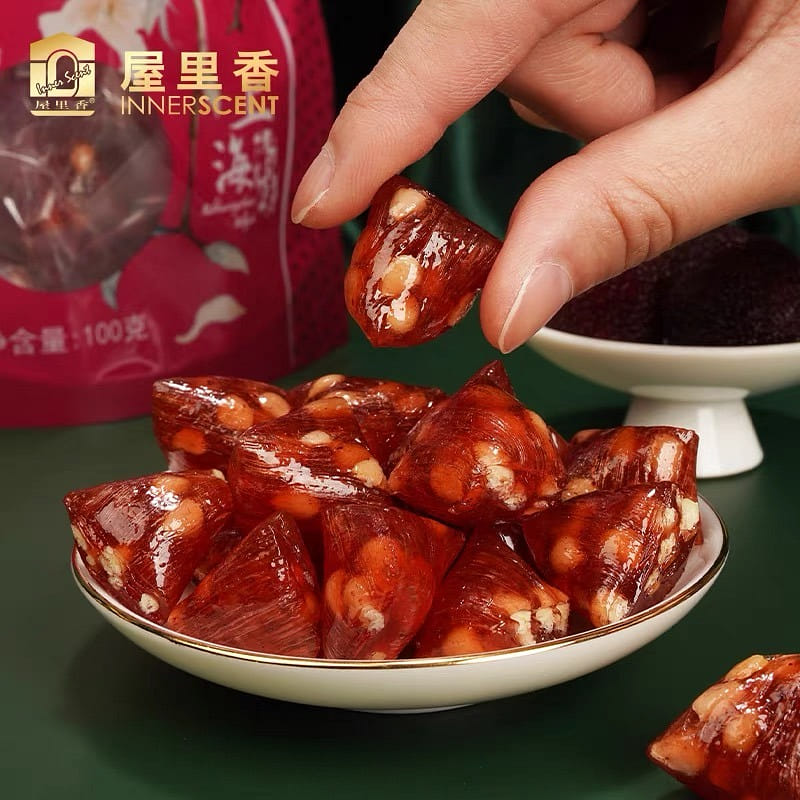 【INNERSCENT】SHANGHAI TRADITIONAL CANDY RED BAYBERRY PINE NUT 100G*1BAG 100 그램