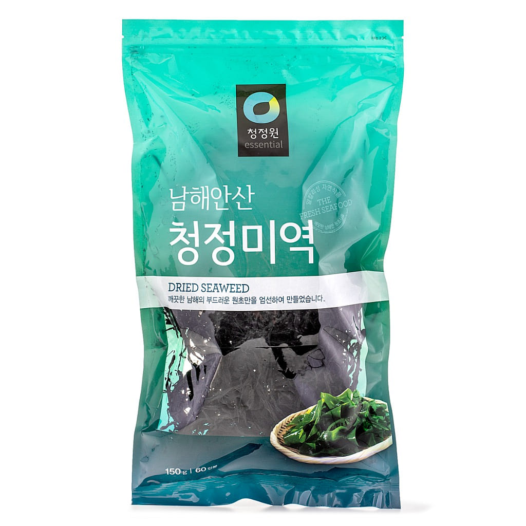 청정원 남해안산 청정미역 7.05 온스*12 팩