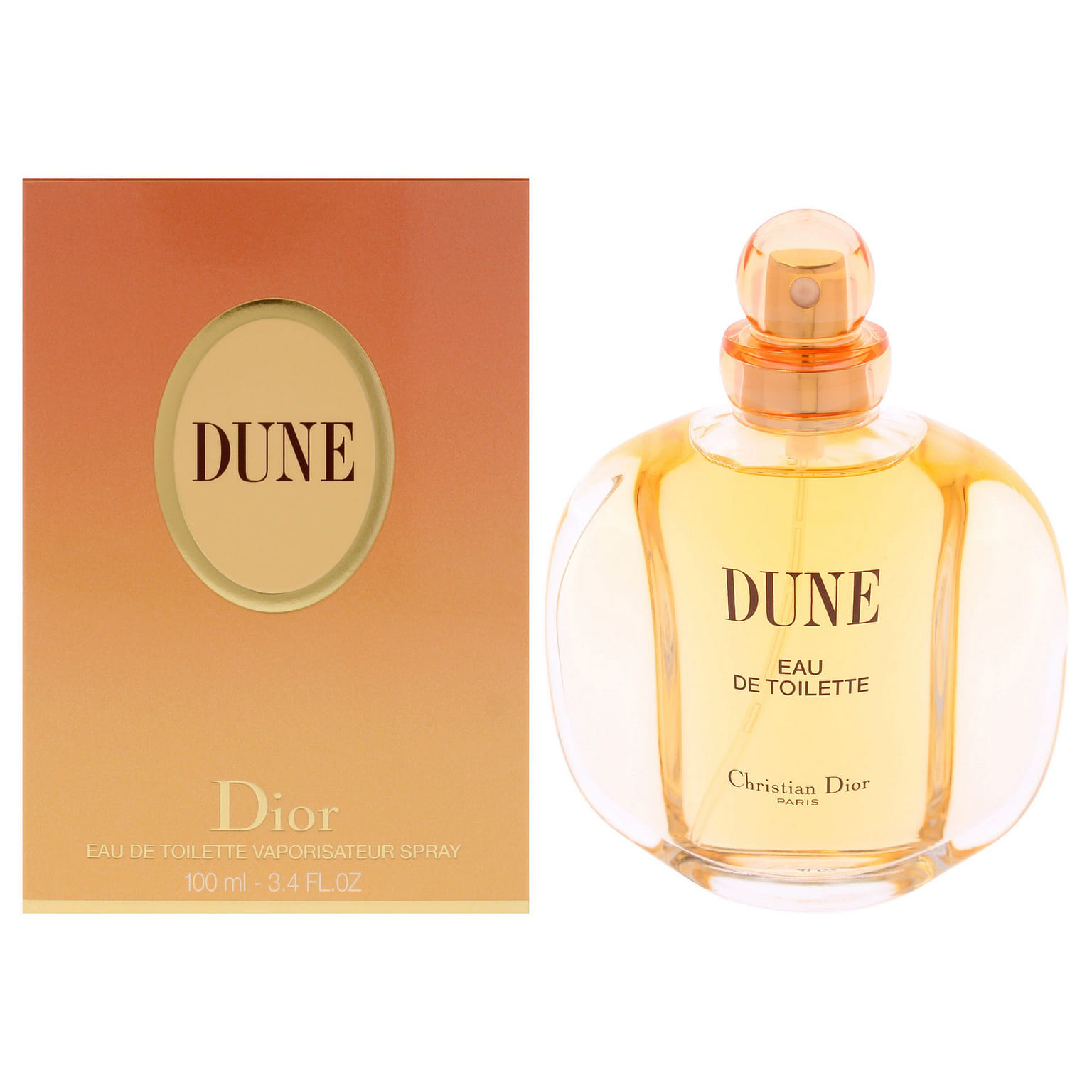 크리스찬 디올의 여성용 향수 듄 - 3.4oz (100ml) 오 드 투알렛 스프레이 3.4 온스