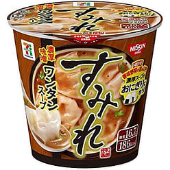 NISSIN Soup SUMIRE Wonton Miso Garlic Cup Food 46g 1 each