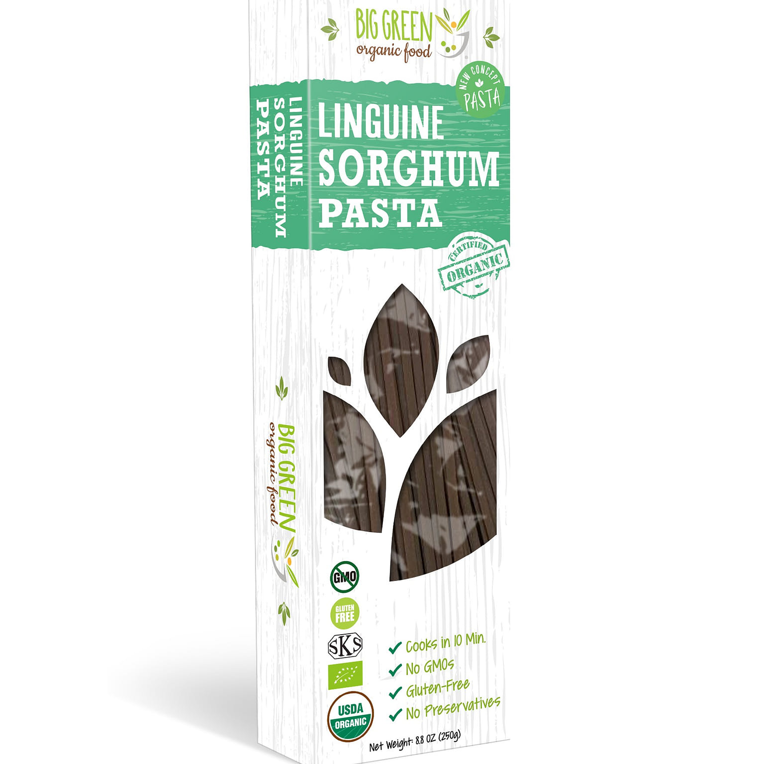 New Concept Organic Sorghum Linguine 8.8 온스