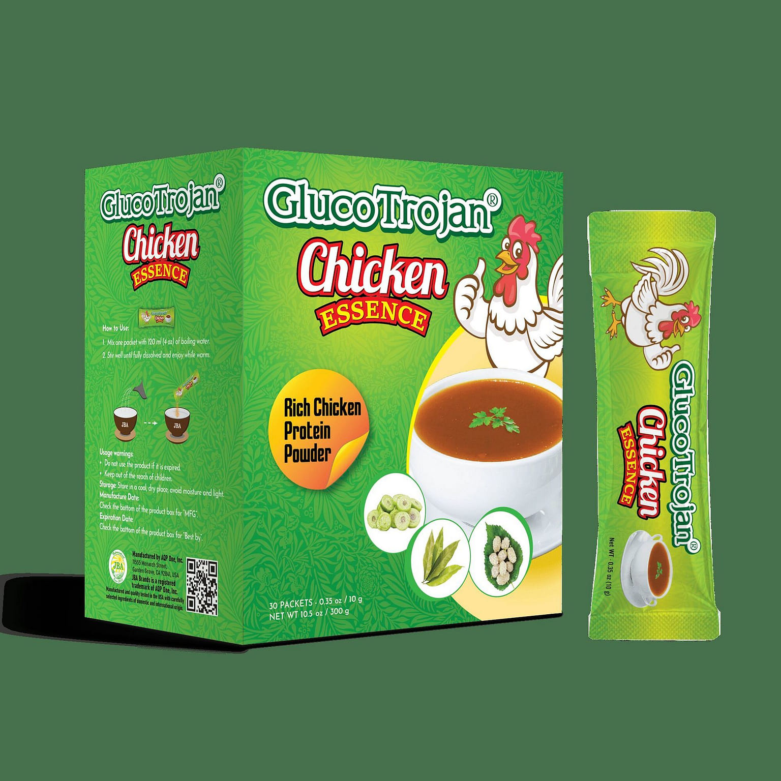 JBA GlucoTrojan Chicken Essence 1 box