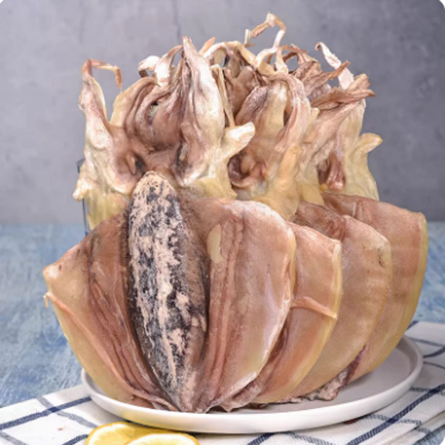浙漁船 墨魚乾 中大號(6-7只) 500 克