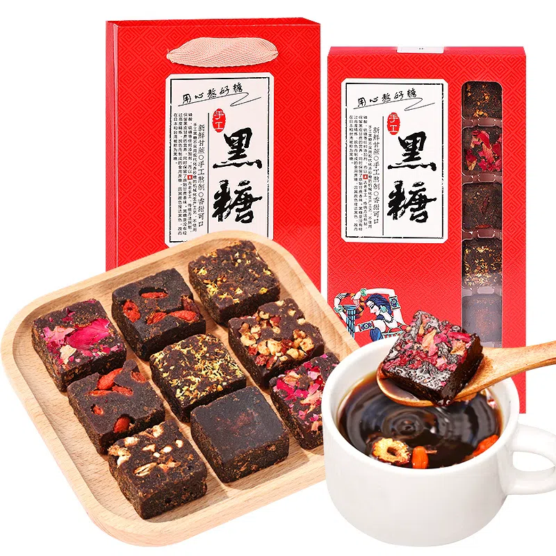 Yunnan brown sugar ginger tea handmade black sugar 320 그램